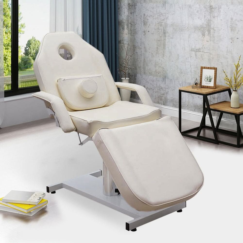 Adjustable PVC Leather Beauty Salon and SPA Treatment Bed