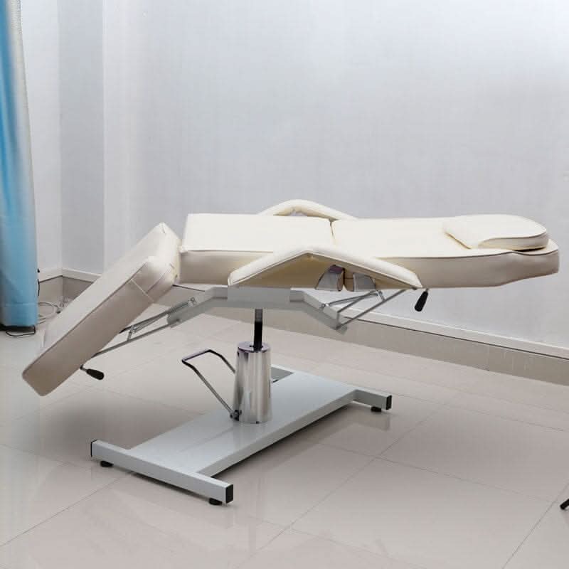 Adjustable PVC Leather Beauty Salon and SPA Treatment Bed
