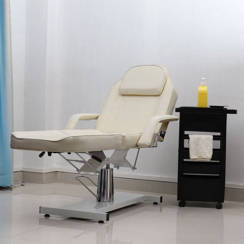 Adjustable PVC Leather Beauty Salon and SPA Treatment Bed