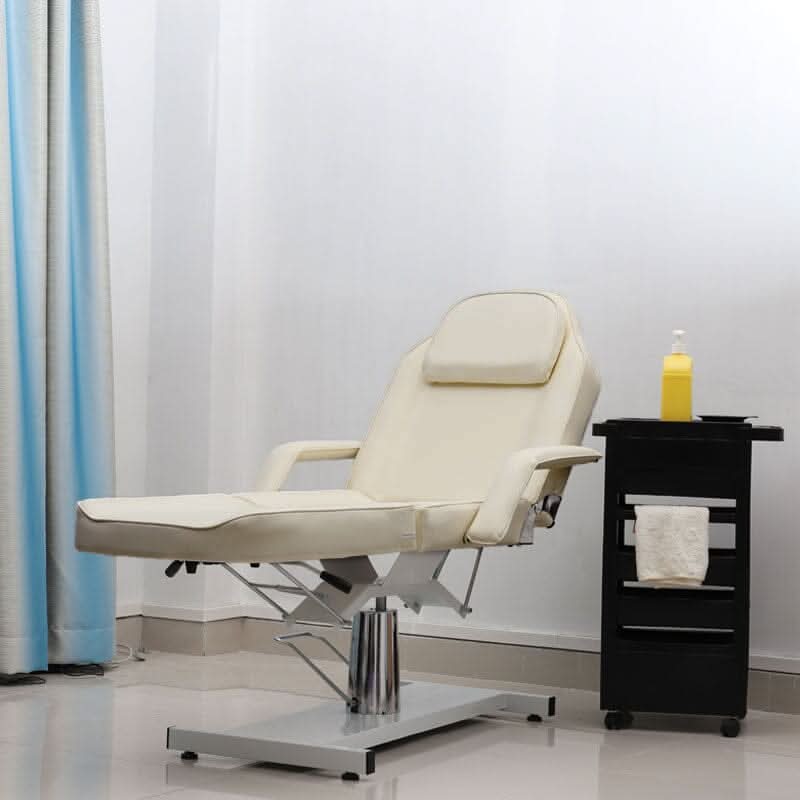 Adjustable PVC Leather Beauty Salon and SPA Treatment Bed