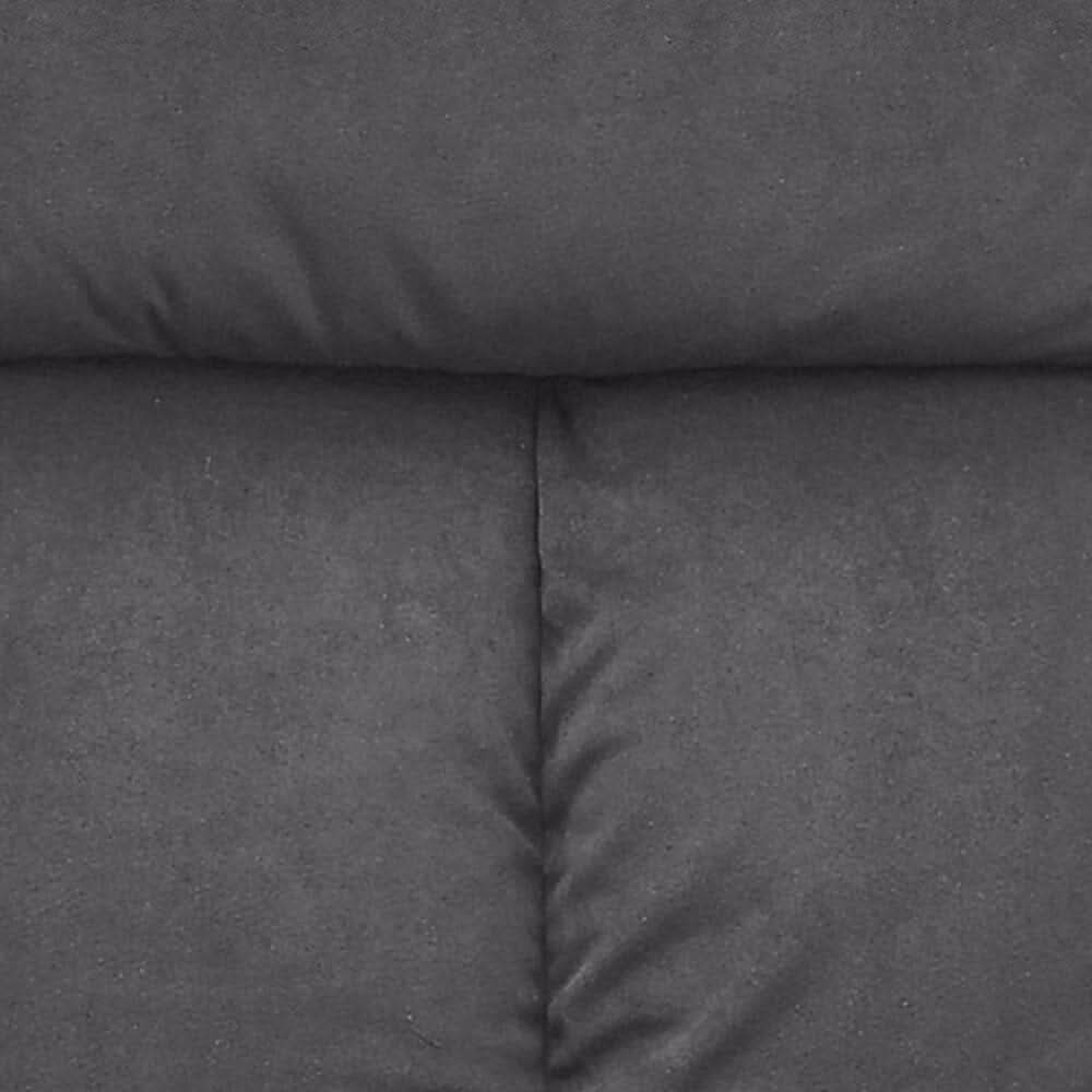 Modern Upholstered Swivel Armchair with Black Legs
