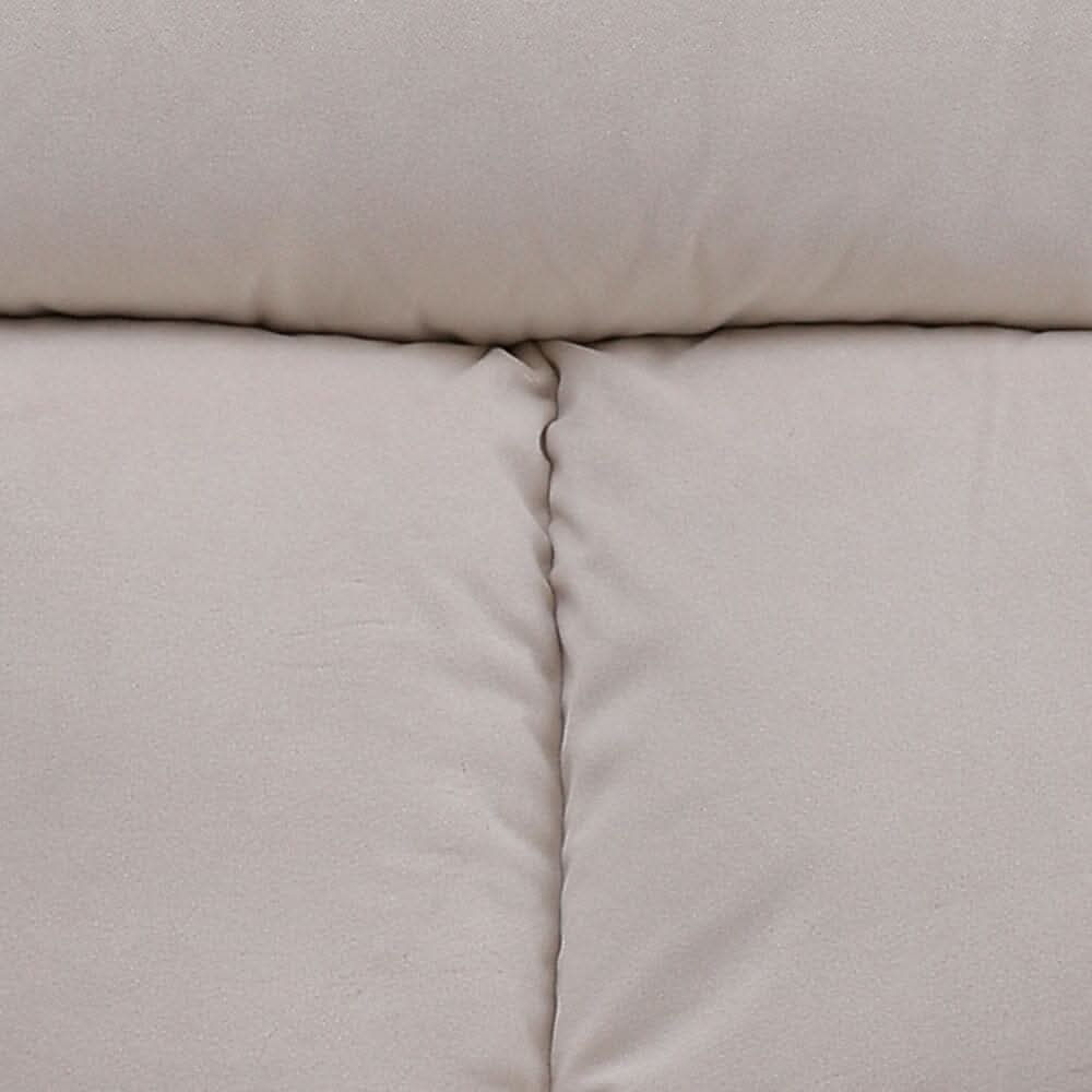 Modern Upholstered Swivel Armchair with Black Legs