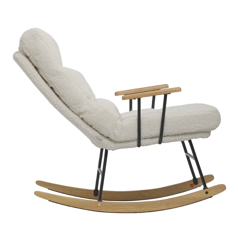 Tufted Upholstered Rocking Chair