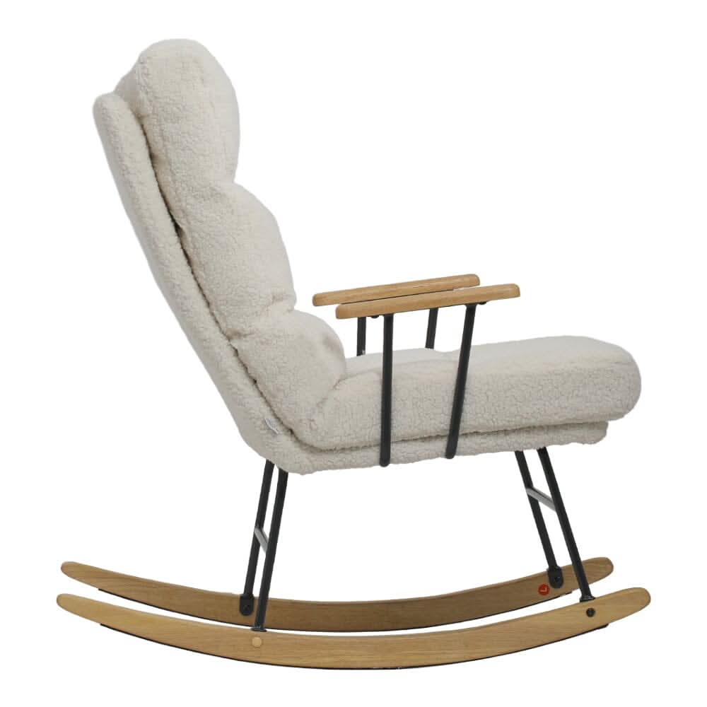 Tufted Upholstered Rocking Chair