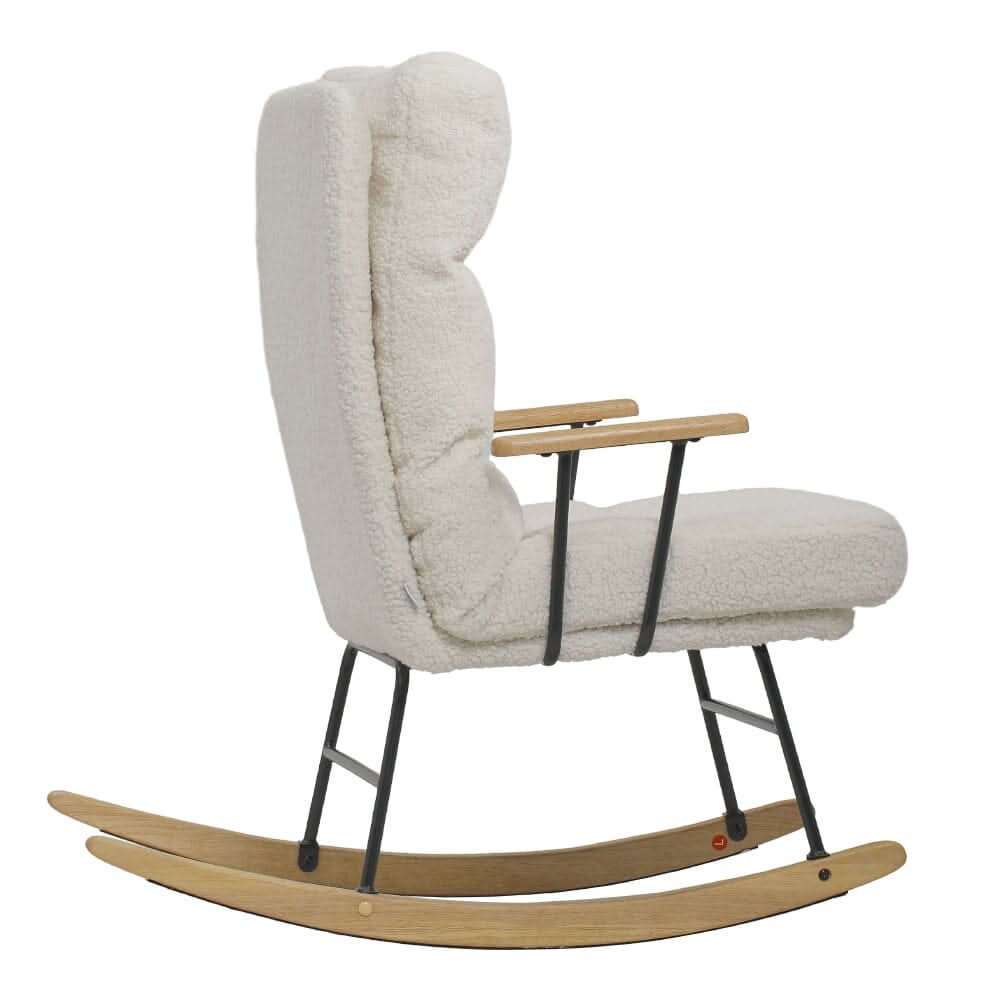 Tufted Upholstered Rocking Chair
