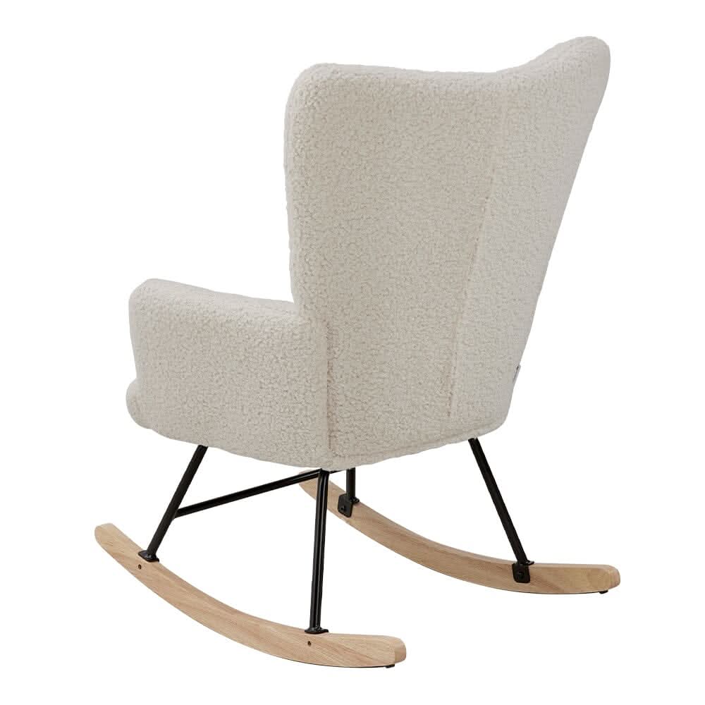 Tufted Upholstered Rocking Chair