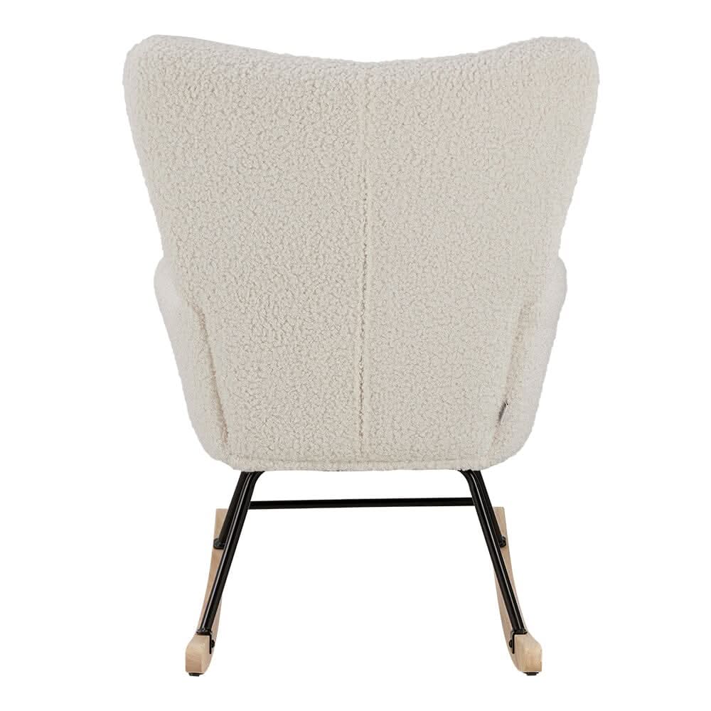 Tufted Upholstered Rocking Chair