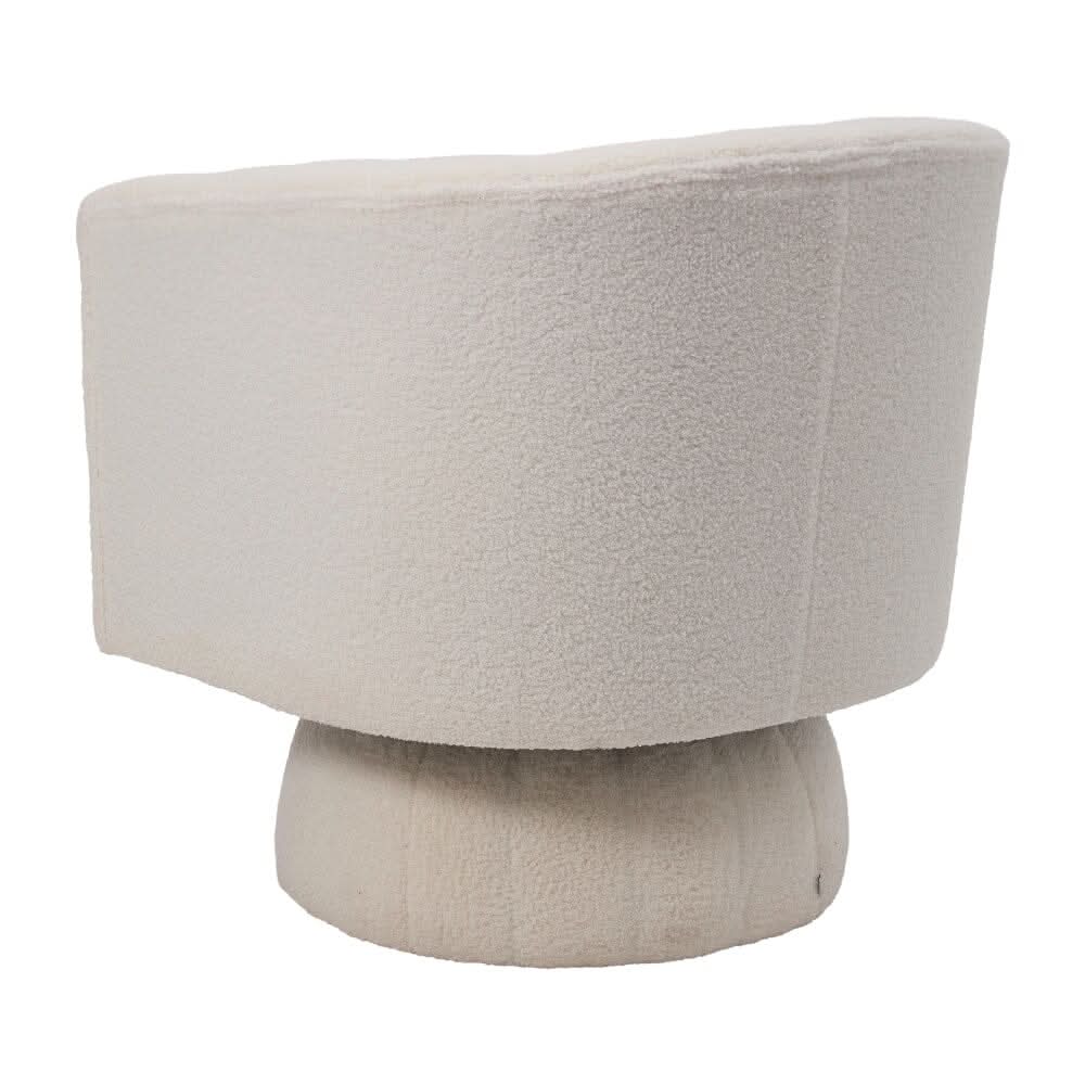 Channel-Tufted Swivel Barrel Chair Collection
