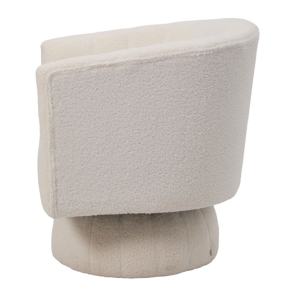 Channel-Tufted Swivel Barrel Chair Collection