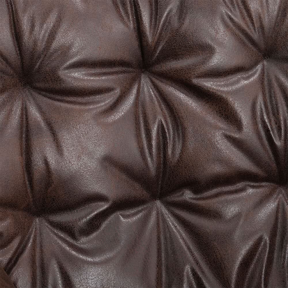 Contemporary Metal Legs Tufted Leisure Armchair