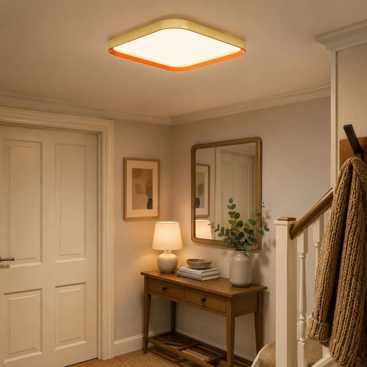 Lightsin Modern Dimmable LED Ceiling Light Flush Mount in 3 Sizes