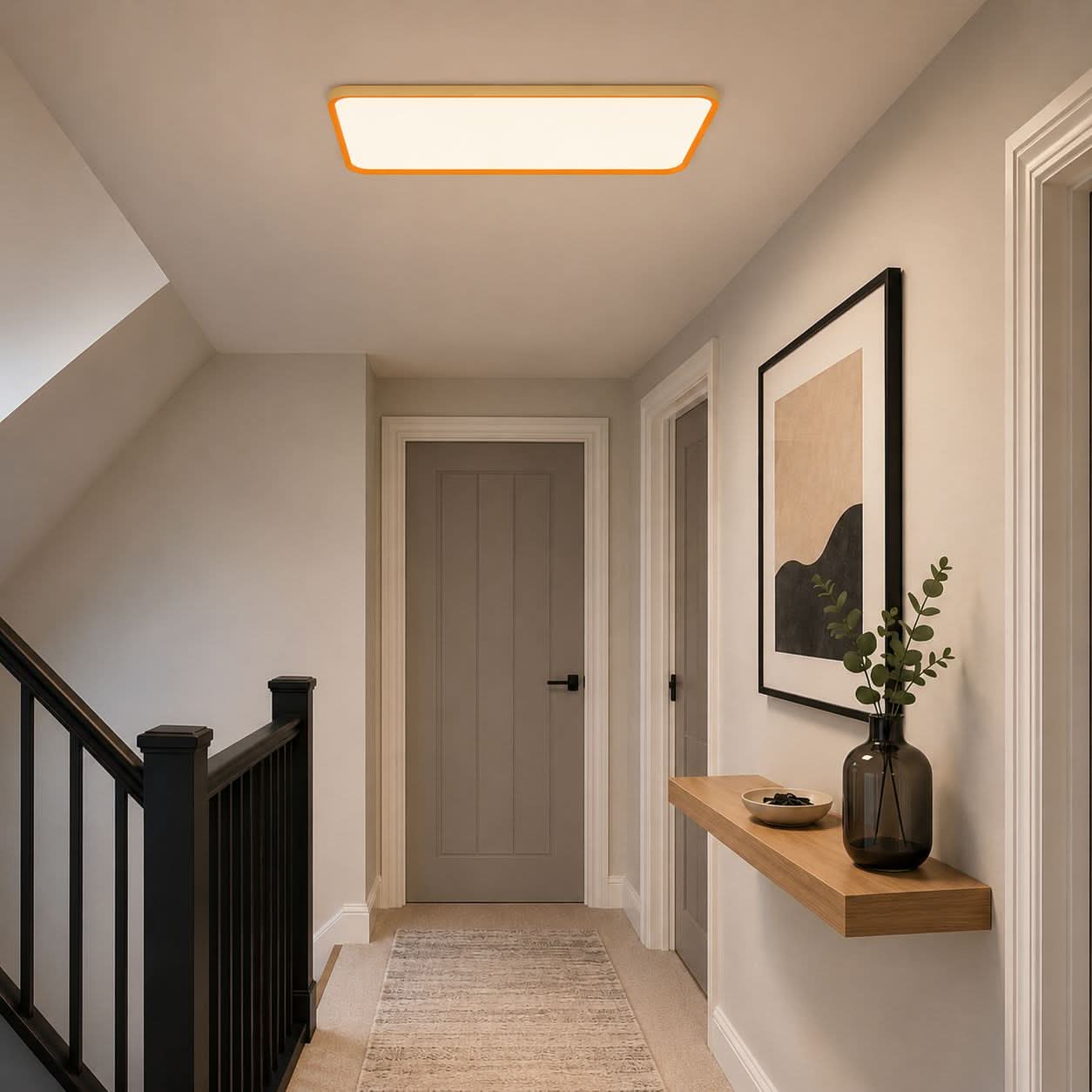 Lightsin Modern Dimmable LED Ceiling Light Flush Mount in 3 Sizes