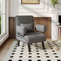 Single Foldable Sofa Bed with Multi-Position Adjustment