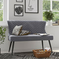Modern Bench Upholstered Tufted Living Room
