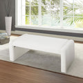 Modern Teddy Fleece Upholstered Bench