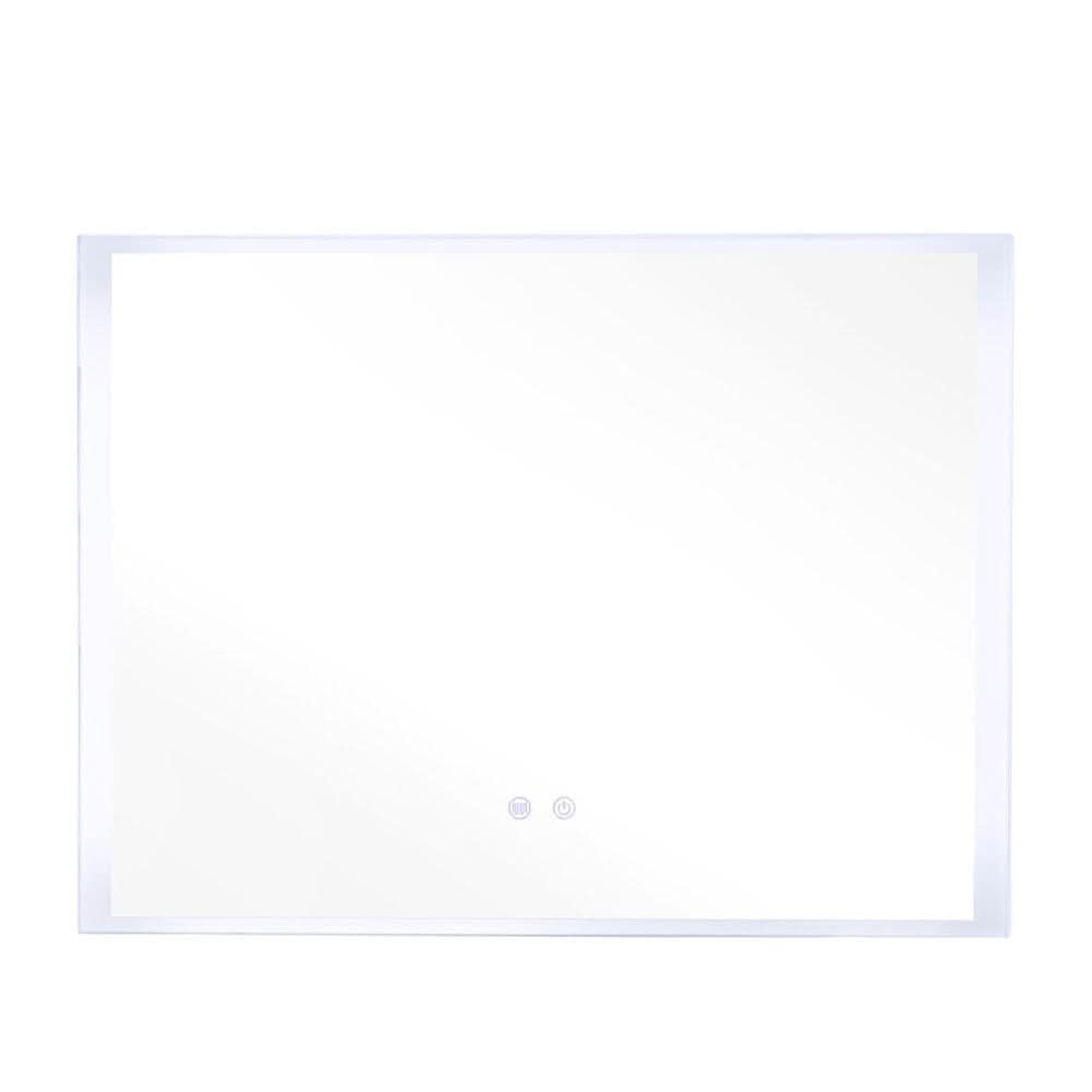 Frameless Anti-Fog Dimmable LED Wall Mirror