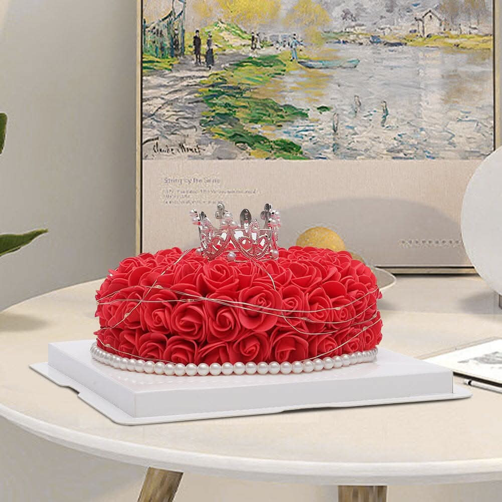 Eternal Rose Cake Replica Gift Set - Red