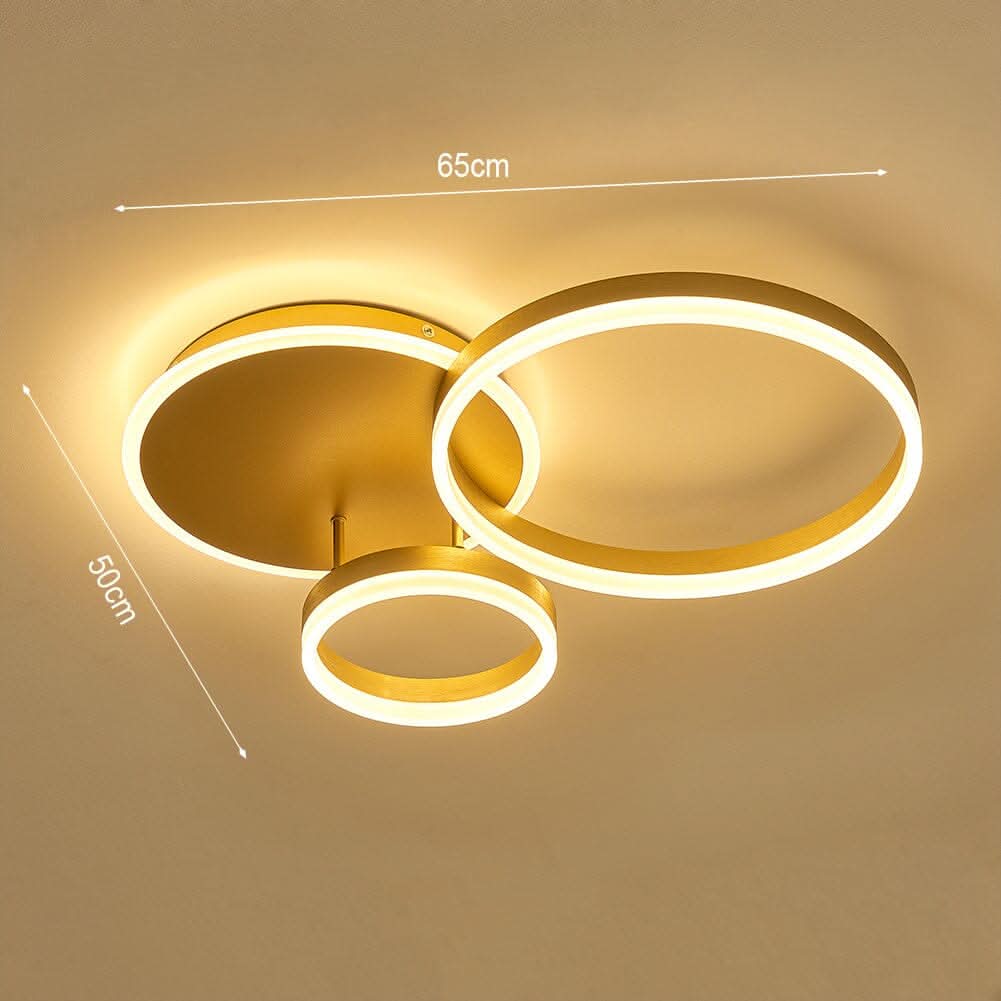 2/3.5 ft Circles  Ceiling Light with LED Dimmable/Non-Dimmable