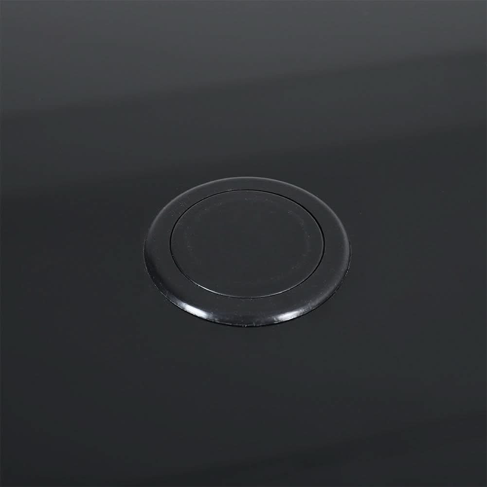 4 Seater Outdoor Round Table Garden Tempered Glass Table and Rattan Chairs
