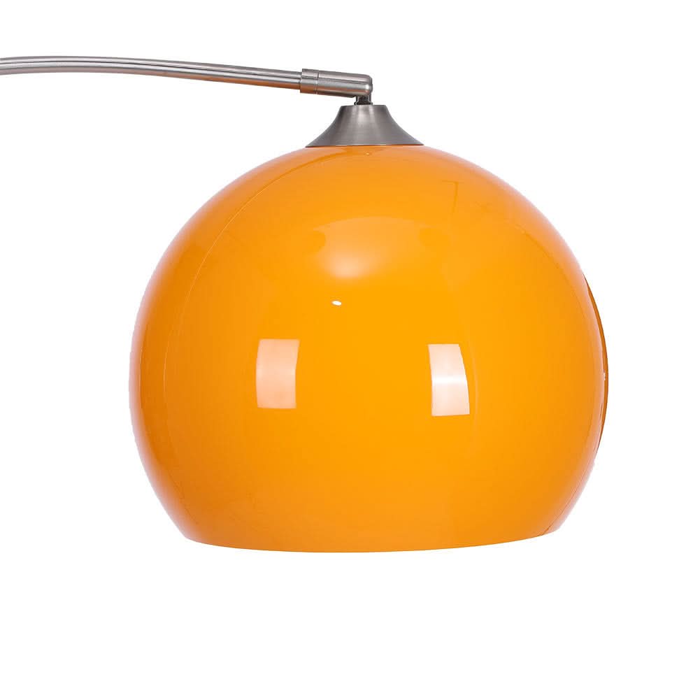 4ft-5ft Adjustable Arch LED Floor Lamp with Marble Base