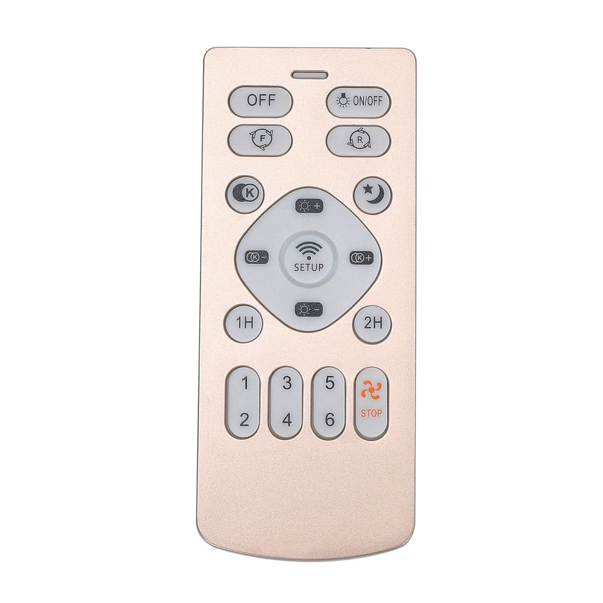 Dia 55cmCeiling Fan with 3 Colour LED Light and Remote Control