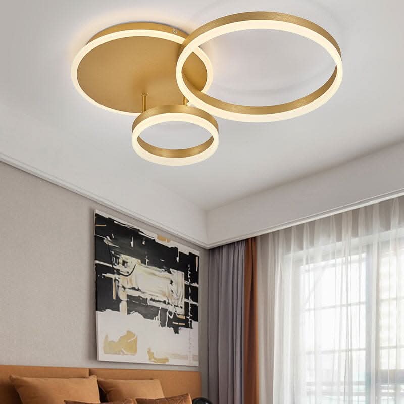 2/3.5 ft Circles  Ceiling Light with LED Dimmable/Non-Dimmable