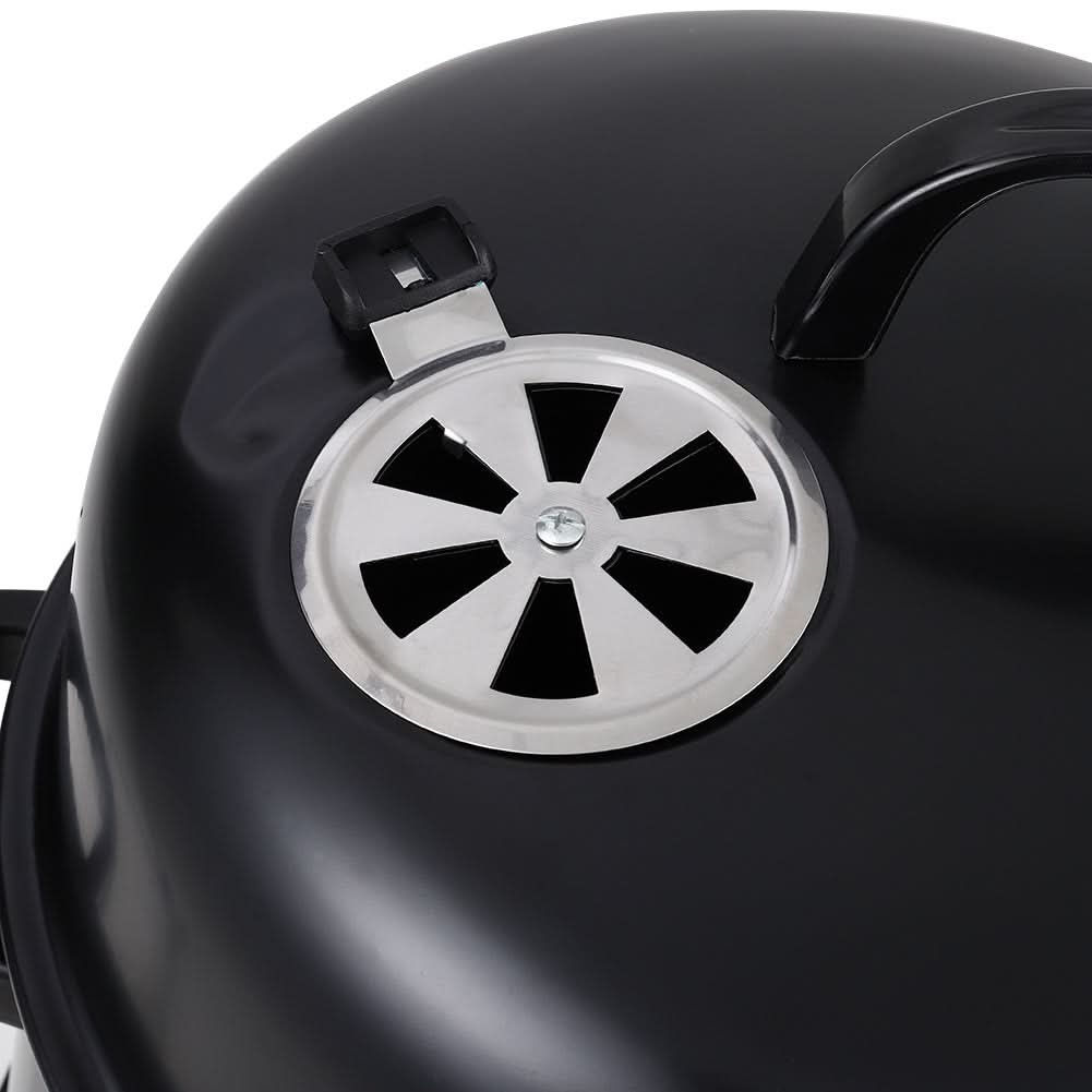 80 cm H 3 in 1 BBQ Charcoal Grill 3 Tier Smoker