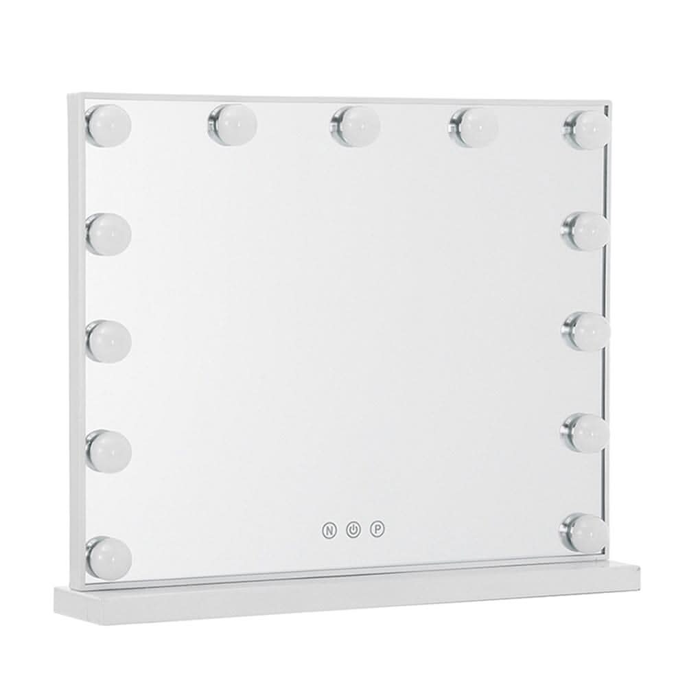 52cm W Fashion Vanity Hollywood Mirror with LED Light & Touch Dimmable Bulb