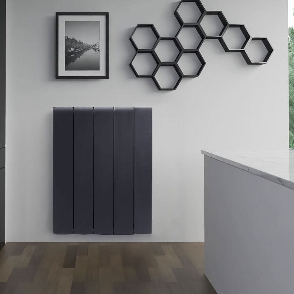Ceramic Electric Radiator with Wi‑Fi & LCD Touch – White or Matte Black (700 W/1000 W/1500 W/2000 W)