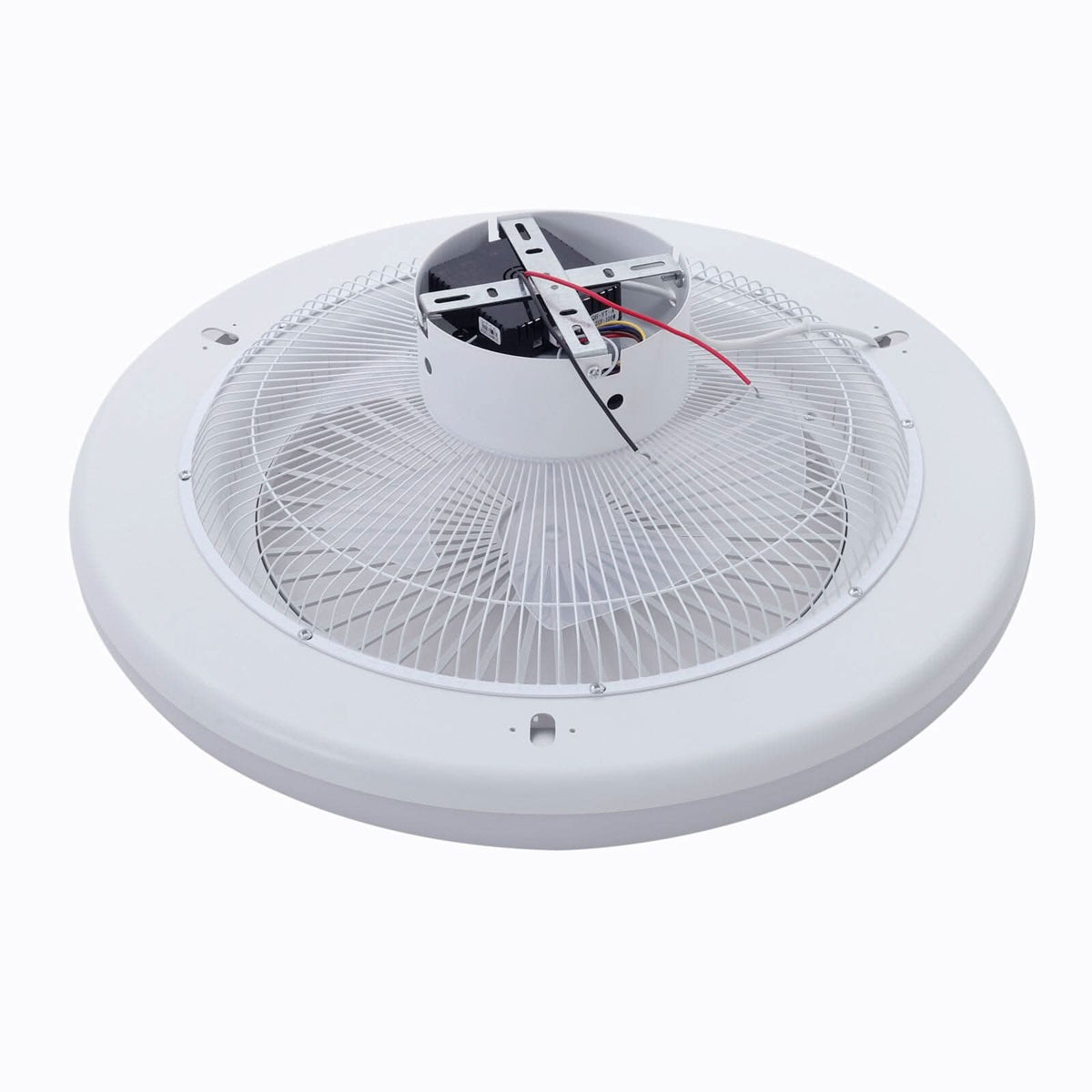 Dia 55cmCeiling Fan with 3 Colour LED Light and Remote Control