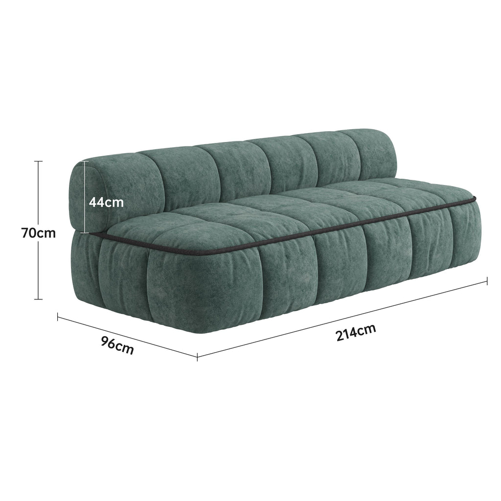 Convertible Sofa Bed with Sleeping Bag Style and Removable Cover