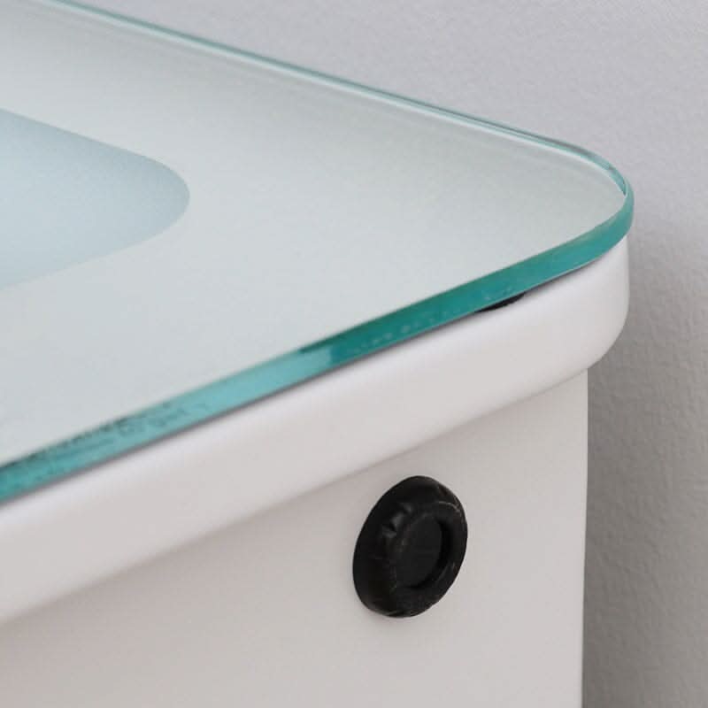 60cm H Double Door Anti-Fog Mirror Cabinet with Bluetooth and LED Light