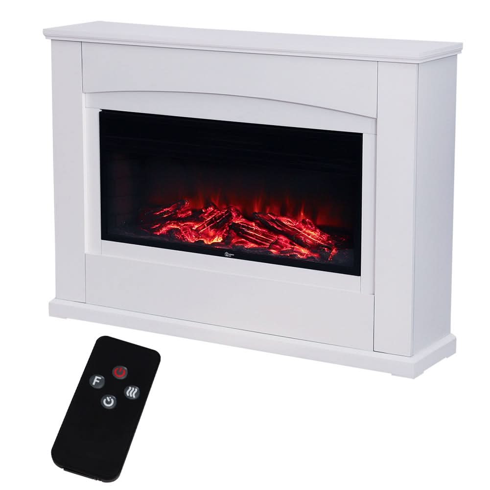 48 Inch Inset Electric Fireplace with LCD Display Freestanding Fireplaces