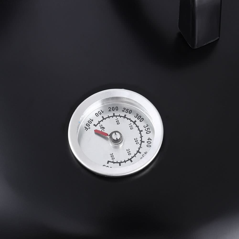 80 cm H 3 in 1 BBQ Charcoal Grill 3 Tier Smoker