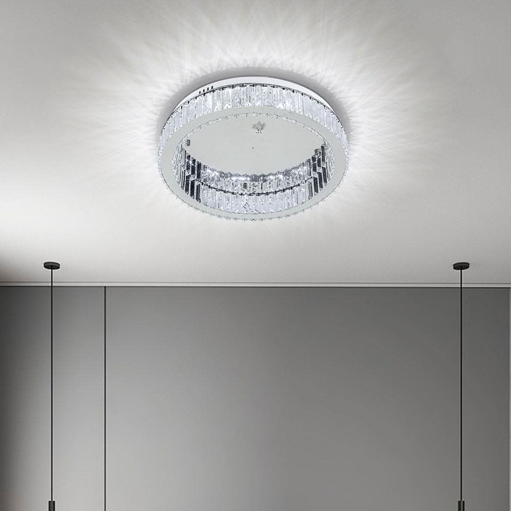 50cm Dia Modern Round Crystal Ceiling Light