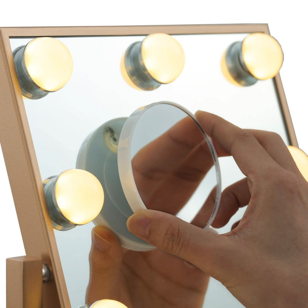 Adjustable LED Hollywood Vanity Mirror Touch Screen Control