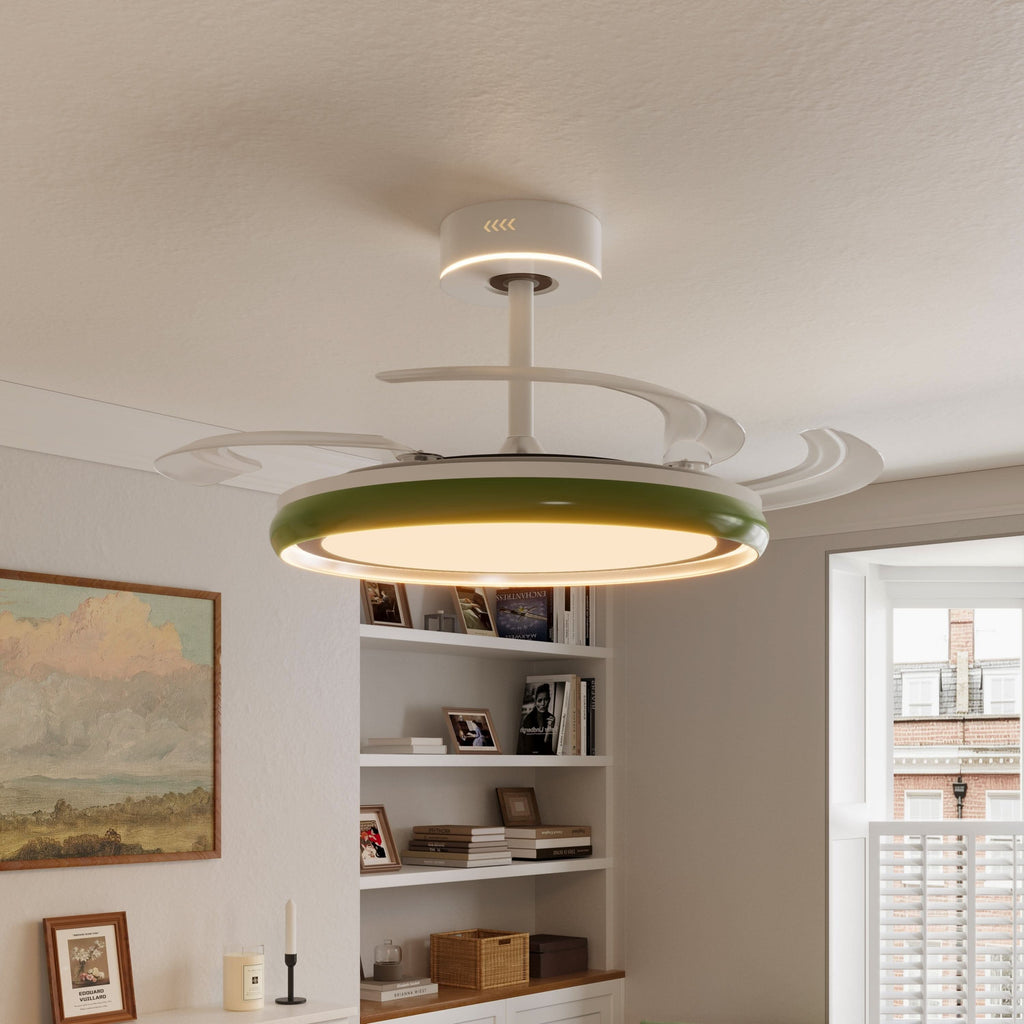 Lightsin 48 Inch Ceiling Fan with Reversible Airflow and Timer