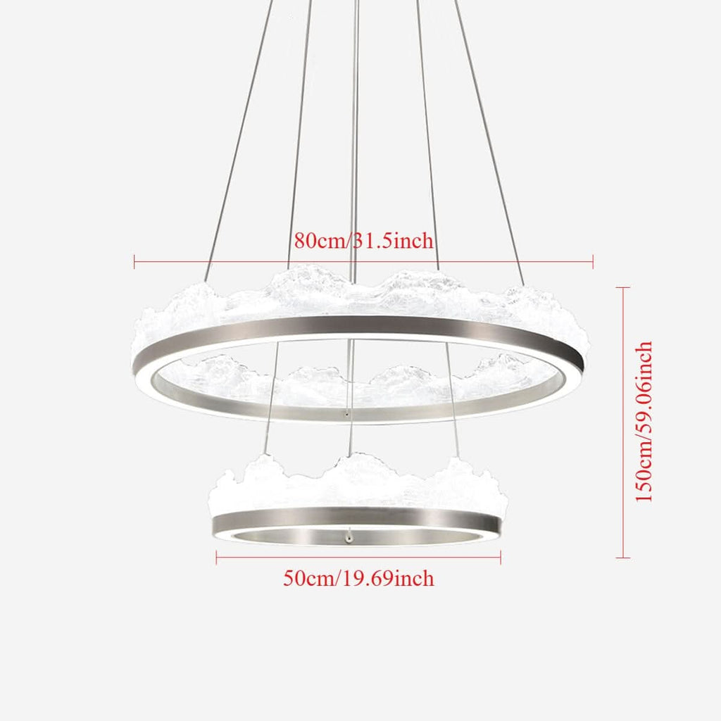 Lightsin High-End Nordic Aluminum Pendant Light with Dimmable Function