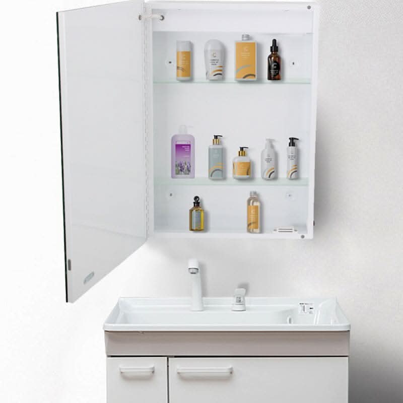 700x500MM LED Illuminated Mirror Cabinet with Shaver Socket&Demister Pad