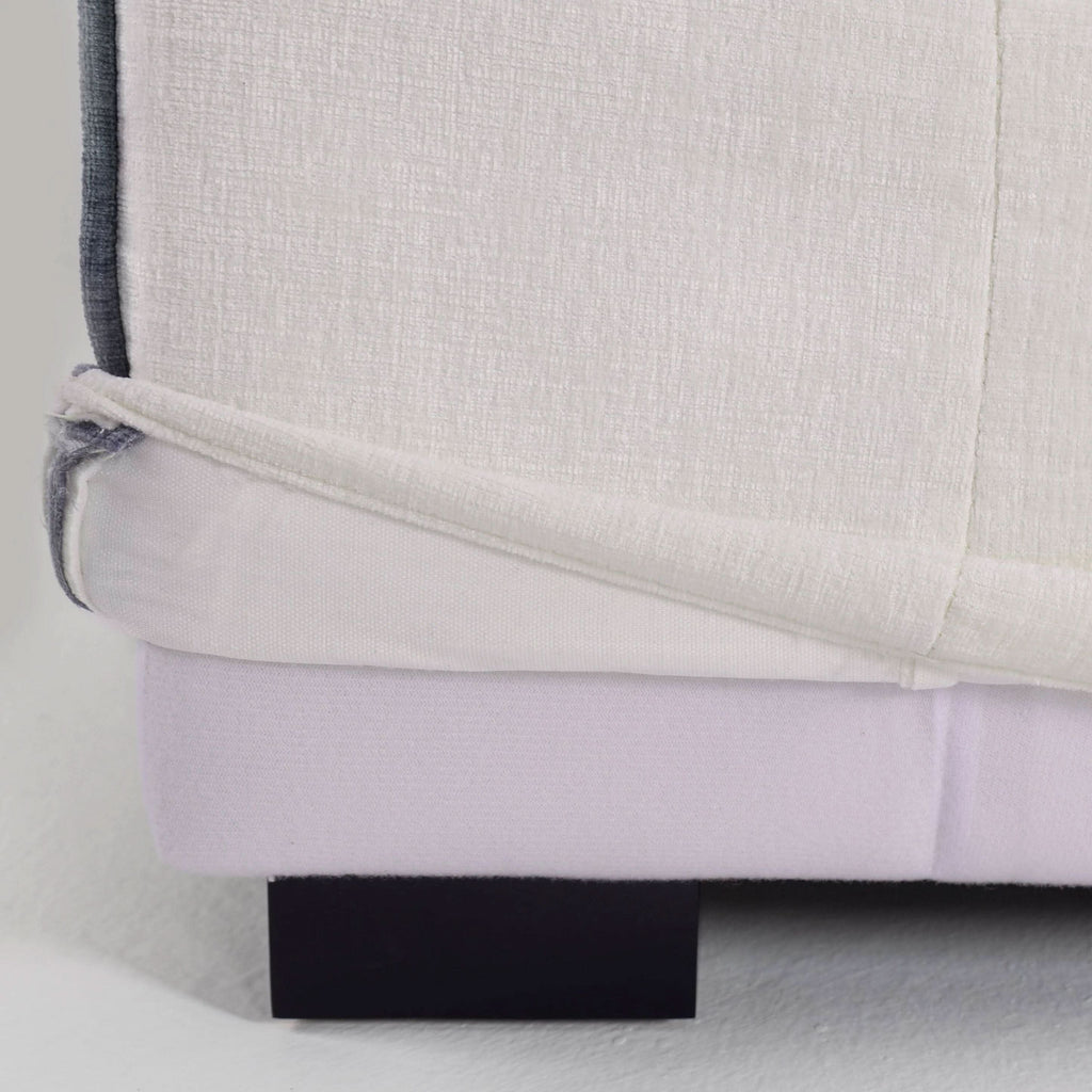 Cottonfy Stylish Lambswool Sofa with Detachable Design