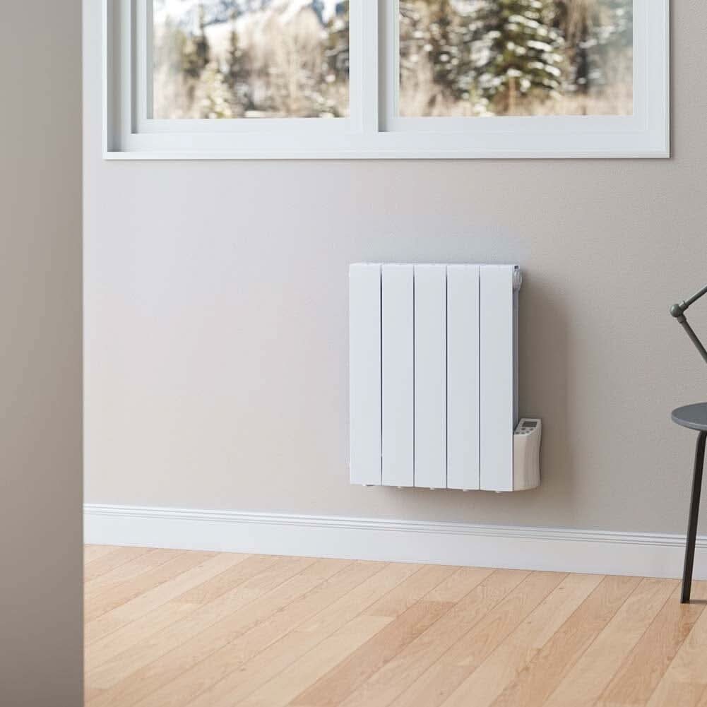57.5 H Oil Filled Electric Radiator Heater with LCD Thermostat 900W to 2000W Space Heaters