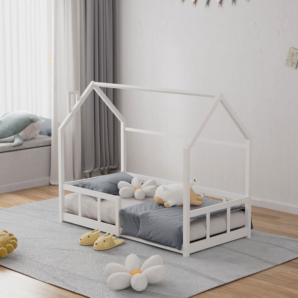 Wooden House Bed Frame