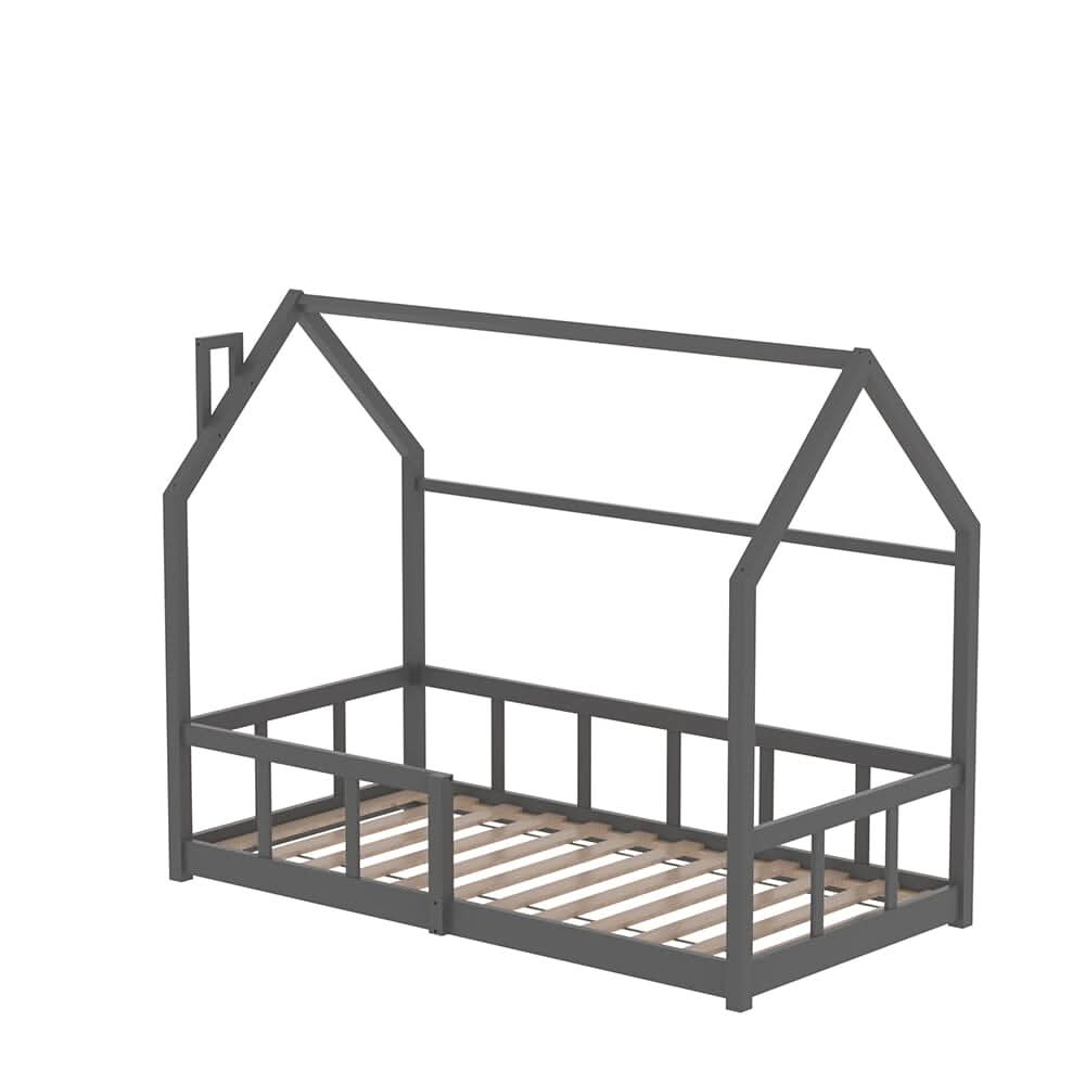 Wooden House Bed Frame